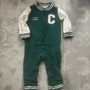 Carter's Green and White 'Team Captain' Varsity One-Piece